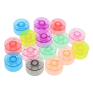 Plastic lock core color transparent shuttle core of bobbin for household electric sewing machine