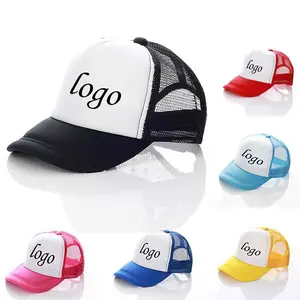 Sombreros y gorras de malla para camionero, diferentes tipos de sombreros y gorros personalizados, 5 paneles, deportivos