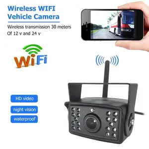 Waterproof WiFi Wireless Vehicle Rear View CameraためBus Truck Camper Trailer