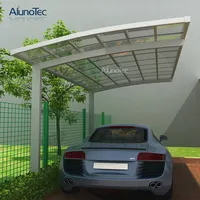 Garage Tettoie Carports In Alluminio Per Auto di Parcheggio Shelte Per Residenziale