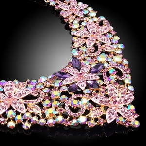 Indio de conjuntos de joyas de piedra de las señoras al por mayor traje de conjuntos de joyas de estilo indio, conjunto de joyas de collar de diseño
