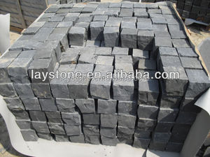 Beau petit cube Zhangpu noir basalte pavés pierre naturelle pour pavage - Product Image 4