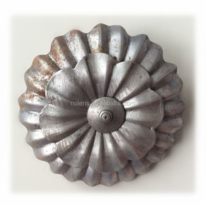 Hojas de Hierro Forjado Estampadas de Buena Calidad, Flores Estampadas, Piezas de Valla de Hierro Fundido/Acero Estampado - Product Image 1