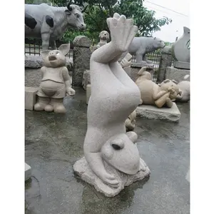 Koop Grote Beroemde Tall Moderne Outdoor Tuin Steen Graniet Marmer Boeddhabeeld Sculptuur Carving Art Prijs