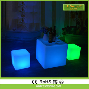 Silla de plástico llevó cachorro, control remoto llevó cubo, iluminado llevó silla del cubo - Product Image 4