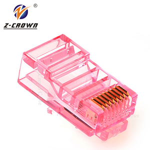 Connecteur <span class=keywords><strong>RJ45</strong></span> Cat6, connecteur Amp, connecteur 8 broches <span class=keywords><strong>RJ45</strong></span>, connecteur doré - Product Image 6