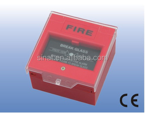 Của nhãn hiệu báo cháy push button với nhựa bụi che - Product Image 3