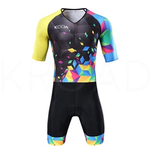 <span class=keywords><strong>Tuta</strong></span> da <span class=keywords><strong>ciclismo</strong></span> per <span class=keywords><strong>donna</strong></span> con stampa a sublimazione personalizzata - Product Image 2