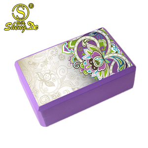 Nhà máy OEM tùy chỉnh sinh thái thân thiện nổi <span class=keywords><strong>EVA</strong></span> Yoga khối với logo, tập thể dục Yoga gạch - Product Image 4
