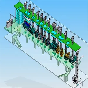 80 Tấn Mỗi Ngày Bộ Hoàn Chỉnh Máy Xay Xát Gạo Máy Xay Xát Gạo