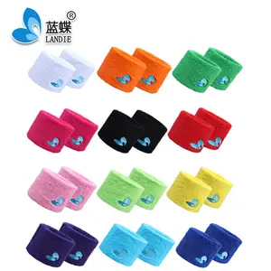 Cotton Sweatband Dây Đeo Cổ Tay Băng Đeo Tay Phòng Tập Thể Dục Thể Thao Chạy