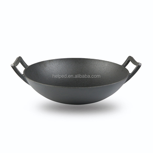 Fabricant d'ustensiles de cuisine en fonte, <span class=keywords><strong>wok</strong></span>/ <span class=keywords><strong>wok</strong></span> <span class=keywords><strong>grill</strong></span>/ <span class=keywords><strong>wok</strong></span> en fonte - Product Image 1