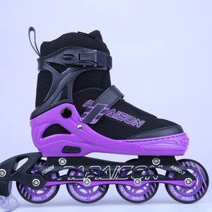 Patins à <span class=keywords><strong>roulettes</strong></span> d'extérieur réglables populaires 2018 <span class=keywords><strong>avec</strong></span> roues lumineuses, roulements ABEC-7 et châssis en alliage d'aluminium - Product Image 5