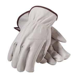 Guantes de trabajo de piel de cabra sin forro para conductores - Product Image 3
