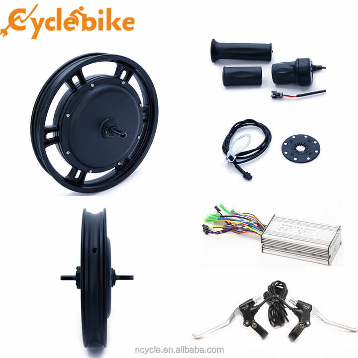 電動自転車　モーターホイール　48v500w 48v 500ワット14インチハブホイールモーター電動自転車キット