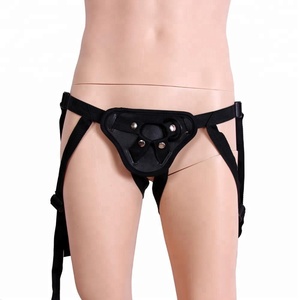 En cuir T Culotte <span class=keywords><strong>Sexy</strong></span> Réglable Bandage Lingerie Gode L'installation Pantalon pour Lesbiennes - Product Image 2