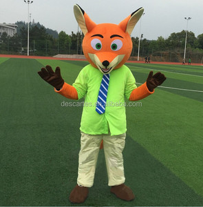 Disfraz <span class=keywords><strong>de</strong></span> Mascota <span class=keywords><strong>de</strong></span> la Película Zootopia, Nick Fox y Judy Bunny, para Adultos - Product Image 5