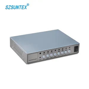 Surveillance Equipment Provider 4 Channel CCTV Color Quad Processor ST400S