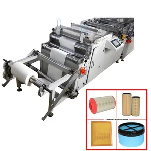 Voiture filtre à air papier faisant utilisé plissage machine usine
