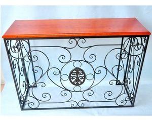 <span class=keywords><strong>Console</strong></span> <span class=keywords><strong>Demi</strong></span>-<span class=keywords><strong>Lune</strong></span> Table En <span class=keywords><strong>Verre</strong></span> - Product Image 6