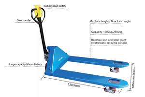 รถยกพาเลทไฟฟ้า รุ่นใหม่ ฮูกง 2 ตัน - Product Image 6