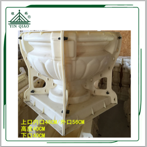 एबीएस प्लास्टिक के उत्पादन के लिए नए नए साँचे कंक्रीट जी आर सी Eave रेलिंग मोल्डिंग - Product Image 3