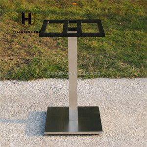Acero inoxidable de alta calidad mesa de comedor base extraíble metal pata de la mesa para la venta - Product Image 1