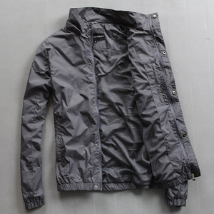 Personalizado de cremallera de nylon a prueba de agua personalizado cazadoras bordado chaquetas - Product Image 3