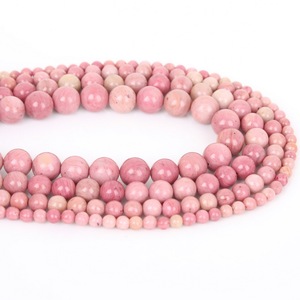 Naturel <span class=keywords><strong>Rhodochrosite</strong></span> <span class=keywords><strong>Pierre</strong></span> Perles pour DIY Bracelet Collier - Product Image 1