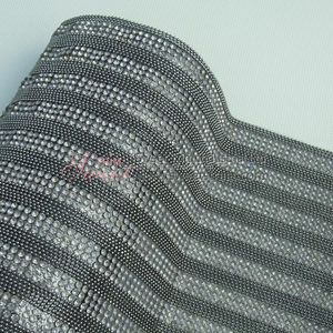 Phong Cách Mới Trung Quốc Bán Buôn Quần Áo Rhinestone Keo Lưới Hotfix Để Trang Trí - Product Image 3