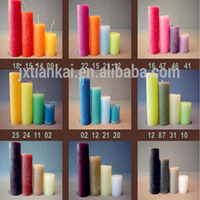 Bougies blanches grandes tailles, bougies auriculaires, sans goutte