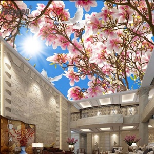 Película de techo elástica 3d, tela de diseño de Material de China, <span class=keywords><strong>Pvc</strong></span>, efecto impreso, <span class=keywords><strong>precio</strong></span> del fabricante - Product Image 6