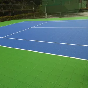 Mini tenis kortu kauçuk döşeme tenis kortu tenis kortu döşeme