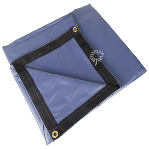 <span class=keywords><strong>Teloni</strong></span> in plastica impermeabile <span class=keywords><strong>su</strong></span> <span class=keywords><strong>misura</strong></span> blu arancione 4x5 metri - Product Image 5