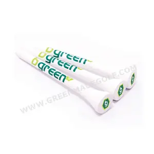 Custom Logo Gedrukt Bamboe Golf Tee Pinnen