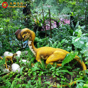 Al por mayor oviraptor con huevos al aire libre silicona <span class=keywords><strong>robot</strong></span> Dinosaurs hecho en China para la venta - Product Image 3