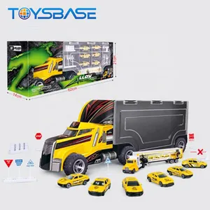 Diecast Auto Modell Junge Spielzeug Transport Fahrzeug Fracht Lkw