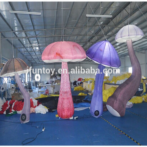 Decoración de setas hinchables para exteriores, precio barato, con iluminación LED para fiesta/evento - Product Image 4
