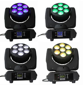 KTV tác dụng rửa di chuyển ánh sáng 4in1 rgbw 7 pcs 10 w led bem ánh sáng di chuyển đầu - Product Image 4