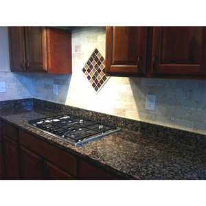 Di Vendita superiore Baltic Brown Disegno granito Controsoffitto Della Cucina, granito isla encimera de cocina, Cina granito Controsoffitto Della Cucina - Product Image 3