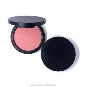 Penjualan Pabrik Terbaru Kosmetik Bebas Iblis Bubuk Blush Label Pribadi Tanpa Logo Desain Sederhana Makeup Blush