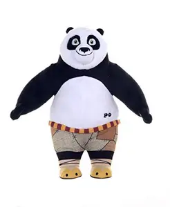 Kung fu panda urso de pelúcia macia brinquedo de pelúcia