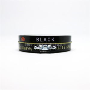 <span class=keywords><strong>Crema</strong></span> <span class=keywords><strong>para</strong></span> <span class=keywords><strong>Zapatos</strong></span> Negra Sólida en Lata Metálica de 100 ml, China Metal Tin - Product Image 3