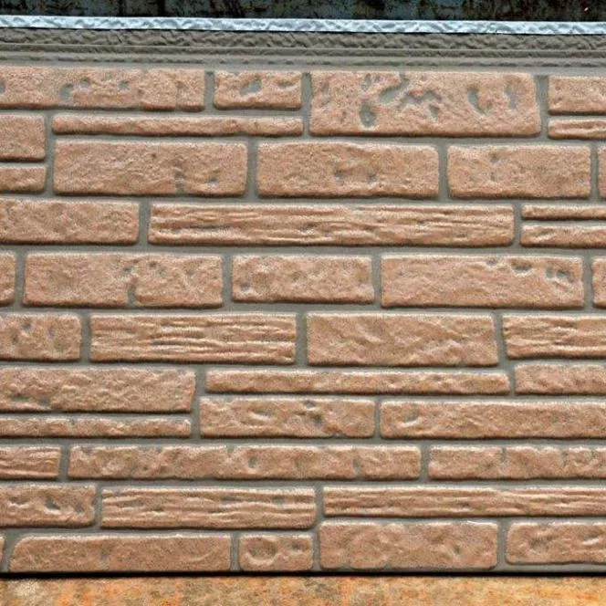 Patrón de grano de madera sándwich EPS prefabricados panel de pared