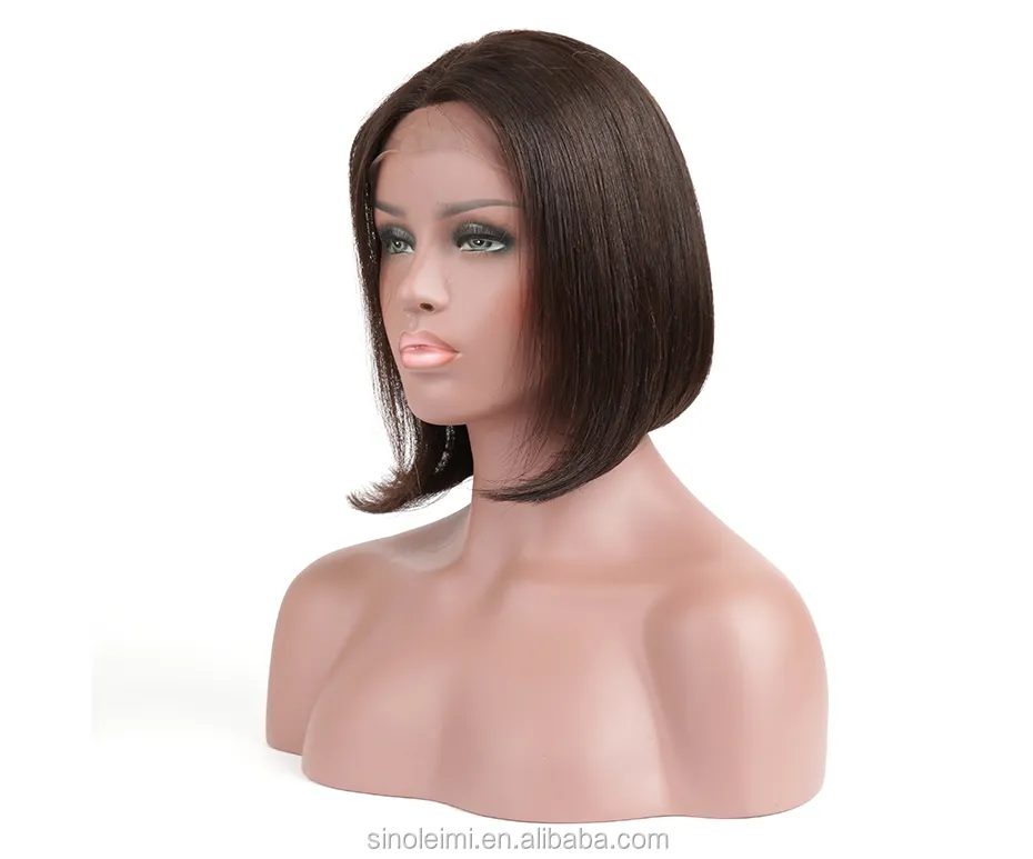 indian women hair wig bob wigs natural human hair wigs Short hairstyles for black women picture