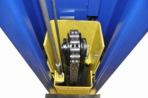 Elevador de Autos de Dos Postes Eléctrico de un Solo Lado 4T QJY4.0-D6A, Elevador de Vehículos con Certificación CE, Shanghai <span class=keywords><strong>Fanbao</strong></span> - Product Image 6