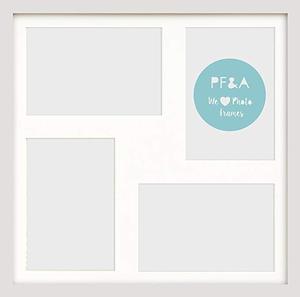 12x12 "/6 4" x 4 "<span class=keywords><strong>de</strong></span> moderno Oxford blanco marco foto Collage con suave blanco montaje Y ventana <span class=keywords><strong>de</strong></span> vidrio - Product Image 4