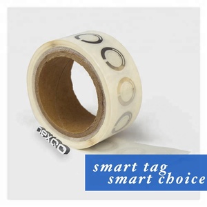 Aangepaste Zwarte Strepen Ndef <span class=keywords><strong>Nfc</strong></span> Rfid <span class=keywords><strong>Tag</strong></span> / Label Roll Niet Verwijderbaar 30Mm Label / Sticker / <span class=keywords><strong>Tag</strong></span> Met Gratis Monsters - Product Image 6