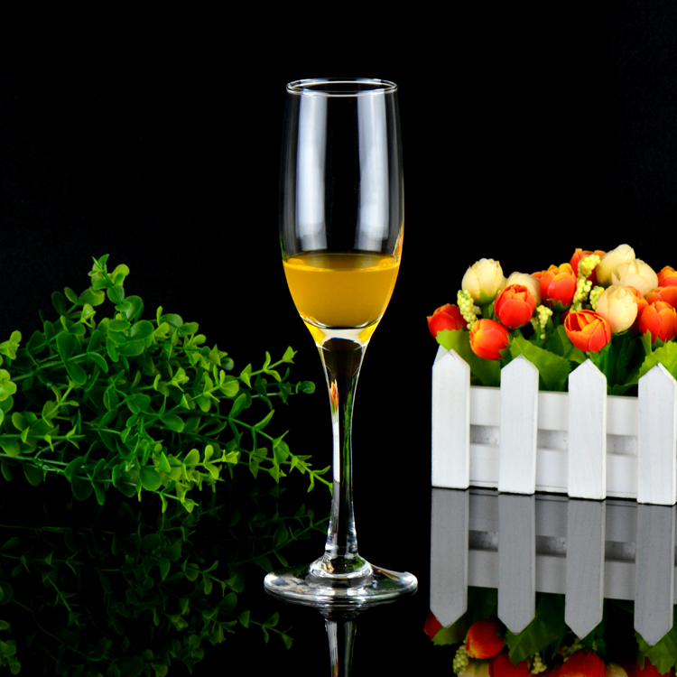 Wholesale custom logo wedding champagne flutes glass champagne flute glasses
