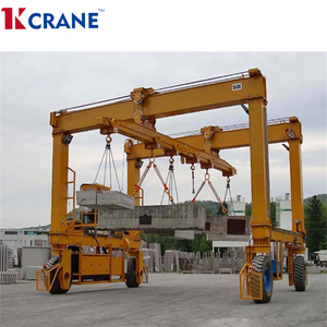 מיכל RTG מנופי gantry 50ton ~ 200 טון קורת כפולה נהג דיזל סיבוב חופשי - Product Image 6
